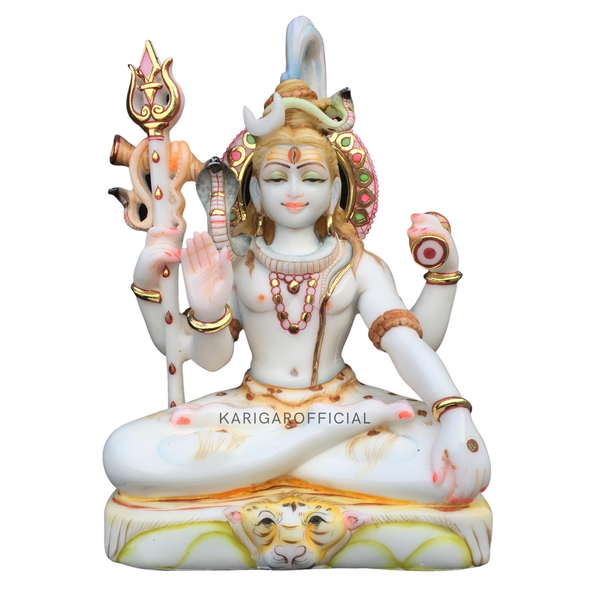 Lord Shiv Statue, 50 CM Brass Shiva Idol, Adiyogi Shiv Murti, Large Shiva  Statue for Temple, Corner, Home, Office Reception and Gifts. - Etsy | Shiva  statue, Statue, Shiva