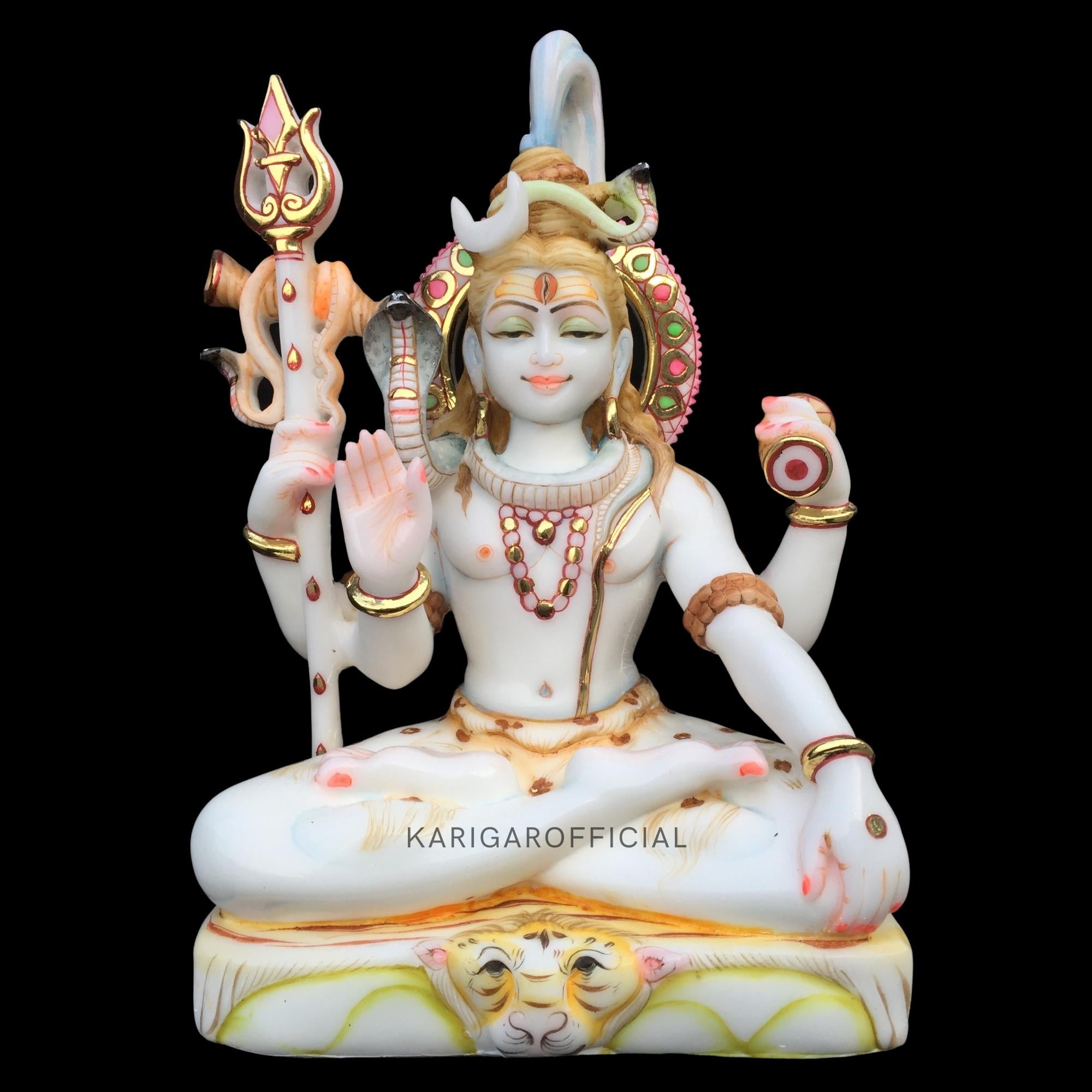Amazon.com: SIGNAMIO® Lord Shiva Adiyogi Statue for Car Dashboard and Pooja  Room with Rudraksha Mala, Shiva Idol Murti, Mahadev, Shivji Gift (Adiyogi)  3.2 Inch, Black : Home & Kitchen